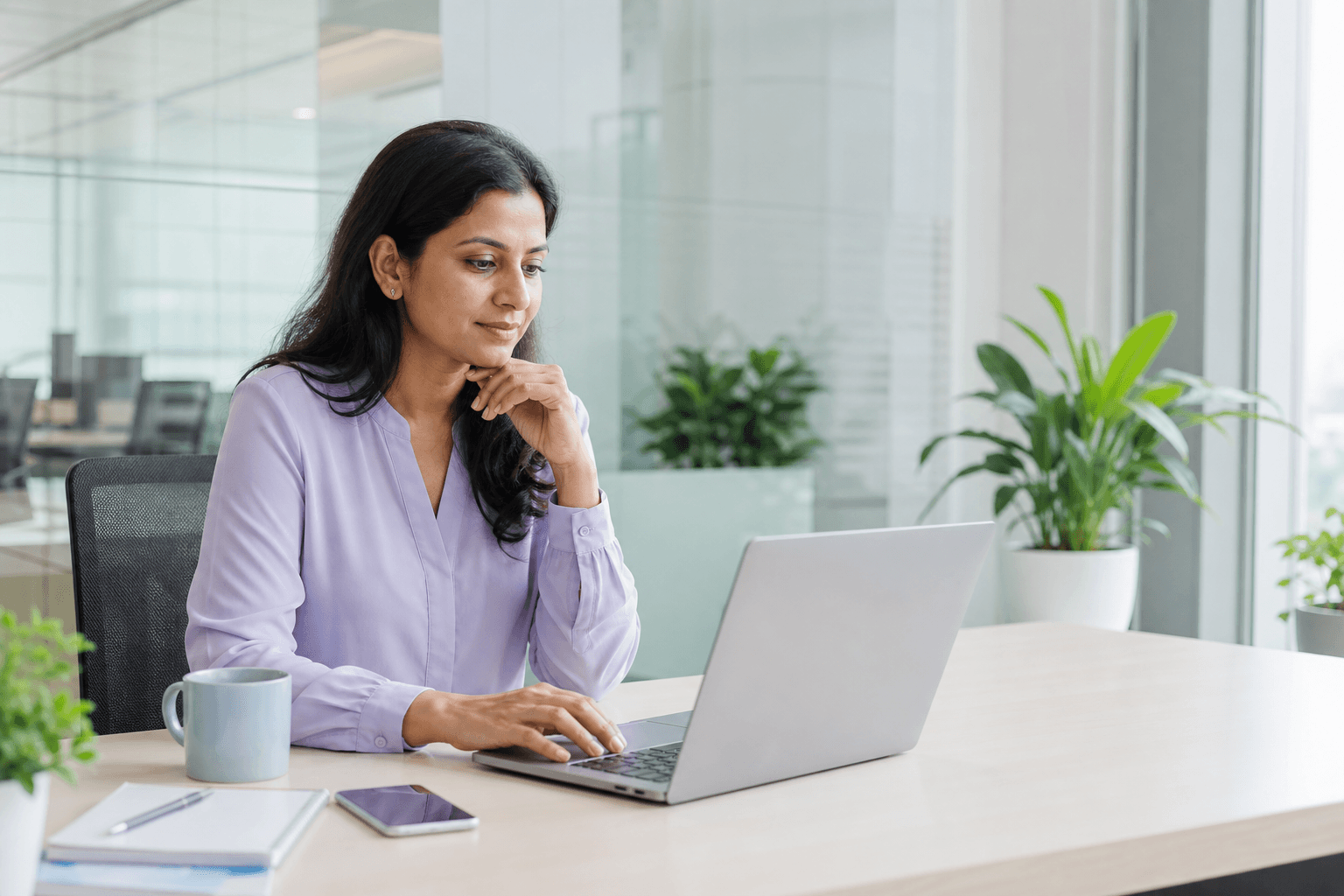 Leadership teams using connected workforce information